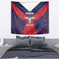 Custom Panama Football Tapestry Los Canaleros Harpy Eagle - Wonder Print Shop