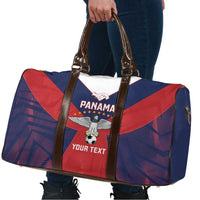 Custom Panama Football Travel Bag Los Canaleros Harpy Eagle - Wonder Print Shop