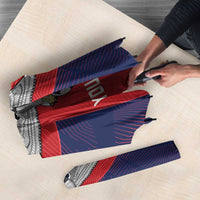 Custom Panama Football Umbrella Los Canaleros Harpy Eagle - Wonder Print Shop