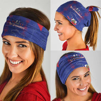 Haiti Football Neck Gaiter Les Grenadiers Veve Vodou Blue - Wonder Print Shop