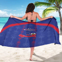 Haiti Football Sarong Les Grenadiers Veve Vodou Blue - Wonder Print Shop