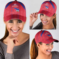 Haiti Football Classic Cap Les Grenadiers Veve Vodou Red - Wonder Print Shop