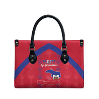 Haiti Football Leather Bag Les Grenadiers Veve Vodou Red - Wonder Print Shop