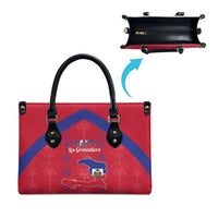Haiti Football Leather Bag Les Grenadiers Veve Vodou Red - Wonder Print Shop