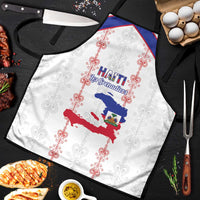 Haiti Football Apron Les Grenadiers Veve Vodou White - Wonder Print Shop