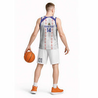 Custom Haiti Football Basketball Jersey Les Grenadiers Veve Vodou White - Wonder Print Shop