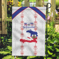 Haiti Football Garden Flag Les Grenadiers Veve Vodou White - Wonder Print Shop