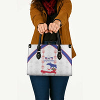 Haiti Football Leather Bag Les Grenadiers Veve Vodou White - Wonder Print Shop