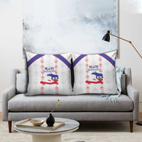 Haiti Football Pillow Cover Les Grenadiers Veve Vodou White - Wonder Print Shop