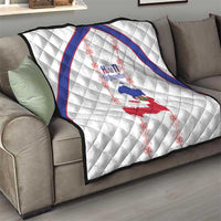 Haiti Football Quilt Les Grenadiers Veve Vodou White - Wonder Print Shop