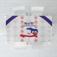 Haiti Football Tablecloth Les Grenadiers Veve Vodou White - Wonder Print Shop