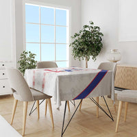 Haiti Football Tablecloth Les Grenadiers Veve Vodou White - Wonder Print Shop