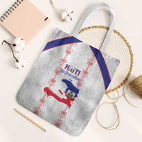 Haiti Football Tote Bag Les Grenadiers Veve Vodou White - Wonder Print Shop