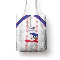 Haiti Football Tote Bag Les Grenadiers Veve Vodou White - Wonder Print Shop