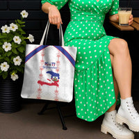 Haiti Football Tote Bag Les Grenadiers Veve Vodou White - Wonder Print Shop
