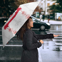 Haiti Football Umbrella Les Grenadiers Veve Vodou White - Wonder Print Shop