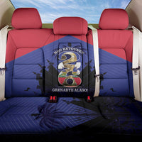Les Grenadiers Haiti Football Back Car Seat Cover 2026 Nou Retounen Blue Version - Wonder Print Shop