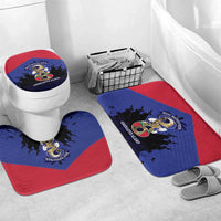 Les Grenadiers Haiti Football Bathroom Set 2026 Nou Retounen Blue Version - Wonder Print Shop