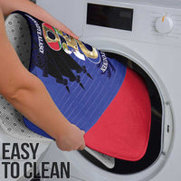 Les Grenadiers Haiti Football Bathroom Set 2026 Nou Retounen Blue Version - Wonder Print Shop