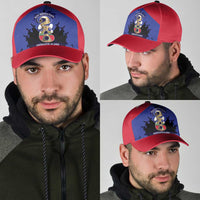 Les Grenadiers Haiti Football Classic Cap 2026 Nou Retounen Blue Version - Wonder Print Shop