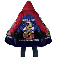 Personalized Les Grenadiers Haiti Football Cloak 2026 Nou Retounen Blue Version - Wonder Print Shop