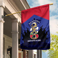 Les Grenadiers Haiti Football Garden Flag 2026 Nou Retounen Blue Version - Wonder Print Shop