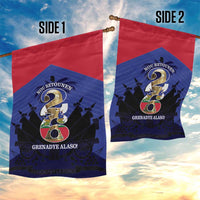 Les Grenadiers Haiti Football Garden Flag 2026 Nou Retounen Blue Version - Wonder Print Shop