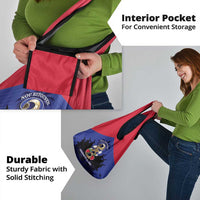 Les Grenadiers Haiti Football Grocery Bag 2026 Nou Retounen Blue Version - Wonder Print Shop