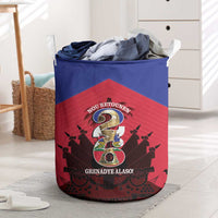 Les Grenadiers Haiti Football Laundry Basket 2026 Nou Retounen Red Version - Wonder Print Shop