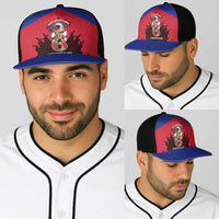 Les Grenadiers Haiti Football Baseball Net Cap 2026 Nou Retounen Red Version - Wonder Print Shop