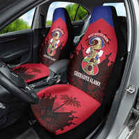 Les Grenadiers Haiti Football Car Seat Cover 2026 Nou Retounen Red Version - Wonder Print Shop