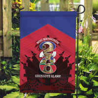 Les Grenadiers Haiti Football Garden Flag 2026 Nou Retounen Red Version - Wonder Print Shop