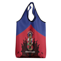 Les Grenadiers Haiti Football Grocery Bag 2026 Nou Retounen Red Version - Wonder Print Shop