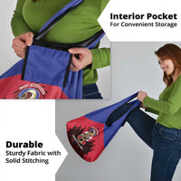 Les Grenadiers Haiti Football Grocery Bag 2026 Nou Retounen Red Version - Wonder Print Shop
