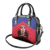 Les Grenadiers Haiti Football Shoulder Handbag 2026 Nou Retounen Red Version - Wonder Print Shop