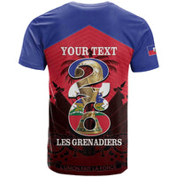 Personalized Les Grenadiers Haiti Football T Shirt 2026 Nou Retounen Red Version - Wonder Print Shop