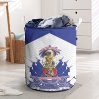 Les Grenadiers Haiti Football Laundry Basket 2026 Nou Retounen White Version - Wonder Print Shop