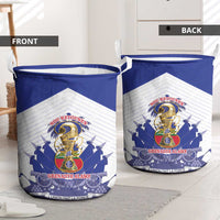 Les Grenadiers Haiti Football Laundry Basket 2026 Nou Retounen White Version - Wonder Print Shop
