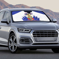 Les Grenadiers Haiti Football Auto Sun Shade 2026 Nou Retounen White Version - Wonder Print Shop
