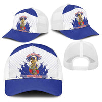 Les Grenadiers Haiti Football Baseball Net Cap 2026 Nou Retounen White Version - Wonder Print Shop