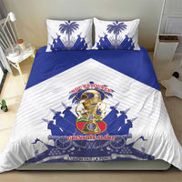 Les Grenadiers Haiti Football Bedding Set 2026 Nou Retounen White Version - Wonder Print Shop