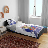 Les Grenadiers Haiti Football Bedding Set 2026 Nou Retounen White Version - Wonder Print Shop