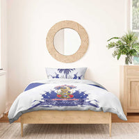 Les Grenadiers Haiti Football Bedding Set 2026 Nou Retounen White Version - Wonder Print Shop