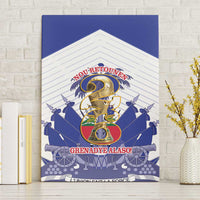 Les Grenadiers Haiti Football Canvas Wall Art 2026 Nou Retounen White Version - Wonder Print Shop