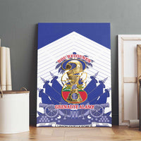 Les Grenadiers Haiti Football Canvas Wall Art 2026 Nou Retounen White Version - Wonder Print Shop