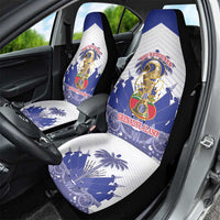 Les Grenadiers Haiti Football Car Seat Cover 2026 Nou Retounen White Version - Wonder Print Shop