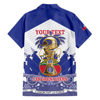 Personalized Les Grenadiers Haiti Football Family Matching Puletasi and Hawaiian Shirt 2026 Nou Retounen White Version - Wonder Print Shop