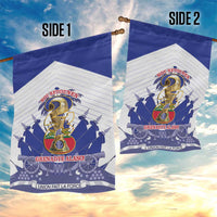 Les Grenadiers Haiti Football Garden Flag 2026 Nou Retounen White Version - Wonder Print Shop