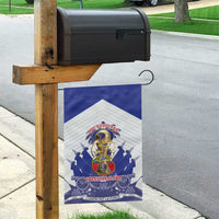 Les Grenadiers Haiti Football Garden Flag 2026 Nou Retounen White Version - Wonder Print Shop