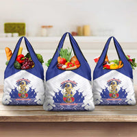 Les Grenadiers Haiti Football Grocery Bag 2026 Nou Retounen White Version - Wonder Print Shop